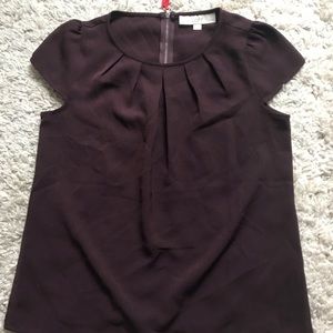 Ann Taylor Loft short sleeve blouse